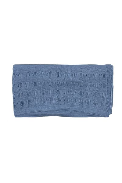 nazipek Cotton Acrylic Knitted Knitwear Patterned High Quality Light Gray Shawl 180x80cm 240gr Large Size