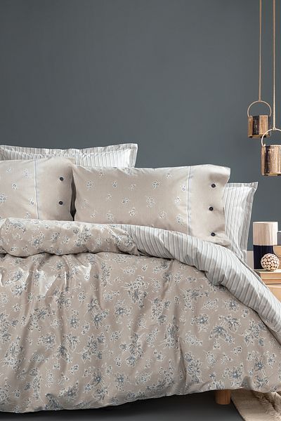 Yataş Set cuvertură de pilota Aveline Beige Double Ranforce