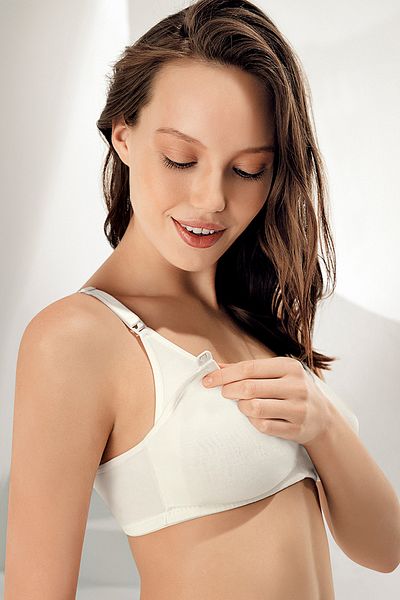Şahinler Γυναικείο εκρού Nursing Bra Mb8150-ec