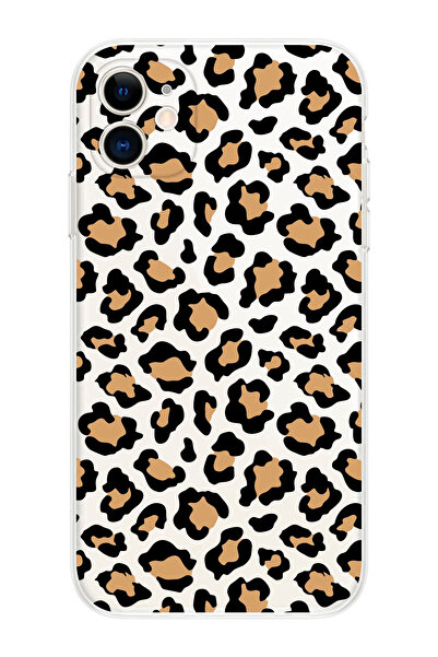 shoptocase Iphone11 Leopar Desenli Telefon Kılıfı