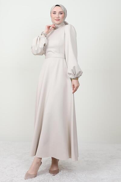 Giza Giyim Φόρεμα Hijab Ronay - Λεπτομέρεια από πέτρα