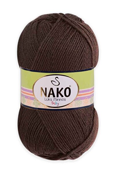 Sibellamoda خيط ناكو الفاخر للحياكة اليدوية من مينو |   البني 1182