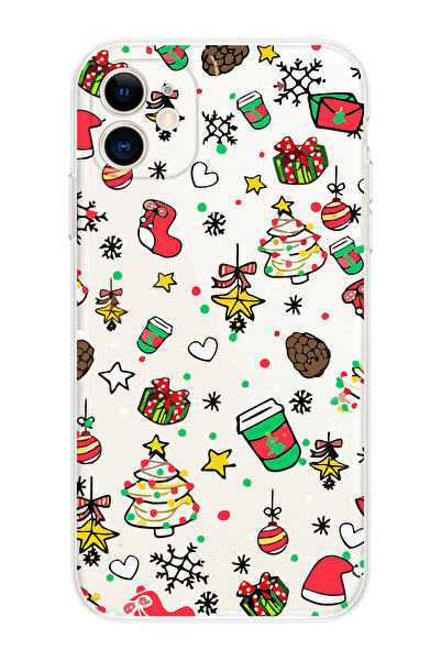 shoptocase Iphone 11 Uyumlu Yılbaşı Noel Hediyelik Telefon Kılıfı