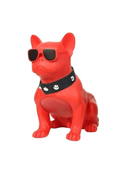 KOÇAKELEKTRONİK Gözlüklü Bulldog Köpek Bluetooth Kablosuz Hoparlör Ses Bombası CH-M10