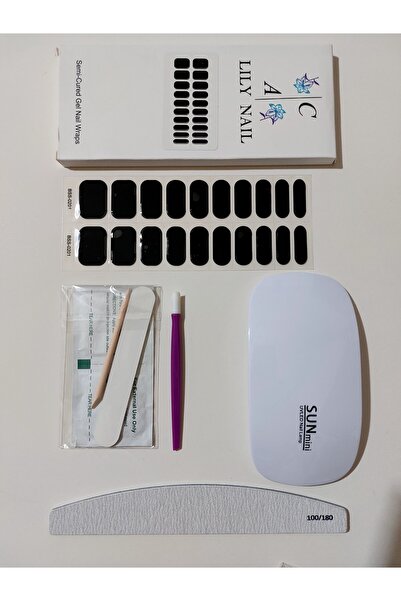 Lily Nail Kalıcı Oje / 3d Jel Tırnak Full Set Tırnak Bakım Yağı