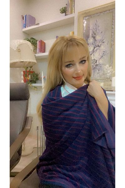SpecialScarf Hijab Fashion NAVY BLUE FLEECE WRAP SHOULDER WRAP CAFE, RESTAURANT, HOTEL WRAP