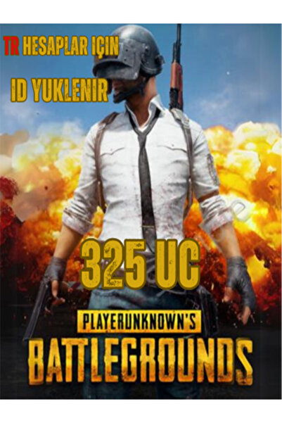 PUBG Mobile 325 Uc Oyuncu Id Noya Yüklenir