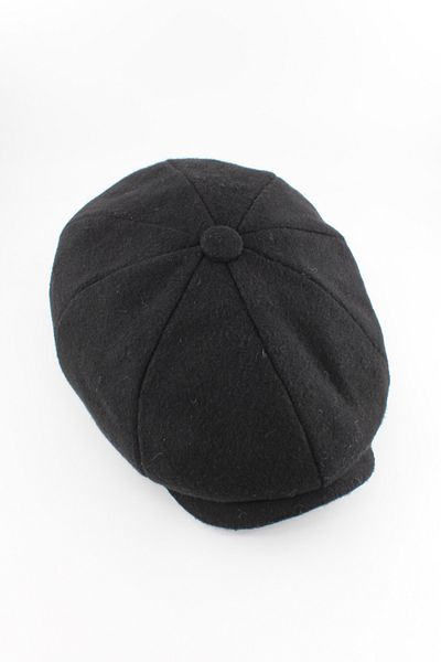 Hat Town Winter British Cap Flowy Peaky Blinders Model