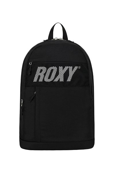Roxy Elemental Multi-Compartment Black Waterproof Backpack