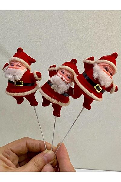 Eva Design Set of 3 Santa Claus Objects / Christmas Objects 13 cm