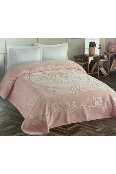 Kristal By Taç Taç Thick Embossed Single Blanket