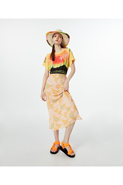 Twist Sırt Dekolteli Örme Elbise