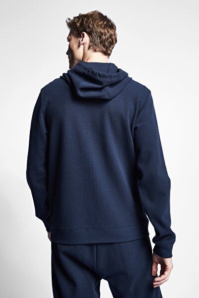 Lescon Erkek Fermuarlı Kapüşonlu Sweatshirt 22s-1244-22n