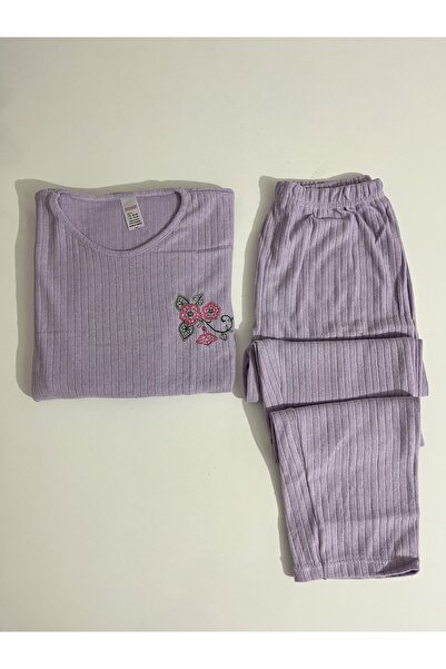 Petek Collection طقم بيجامة بأكمام طويلة - انترلوك