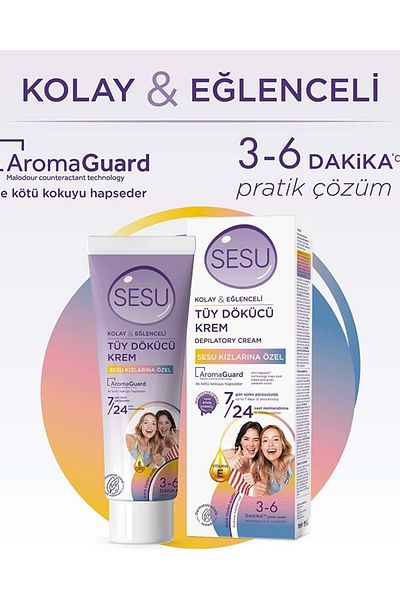 Sesu Hair Removal Cream First Step to Wax 100 ml