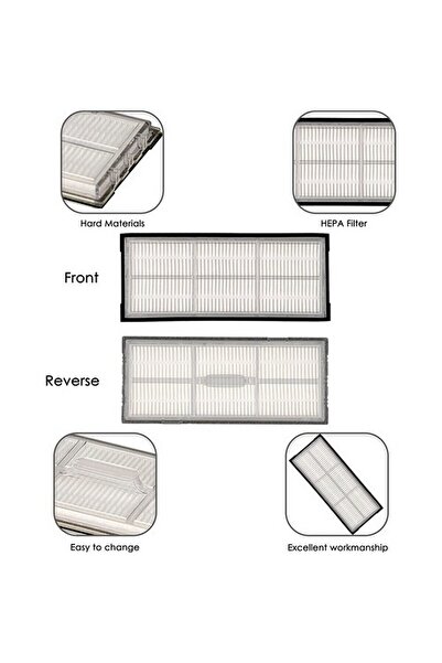 Supurgeavm 6 τεμάχια συμβατό φίλτρο Hepa για το Roborock T7 T7S Plus