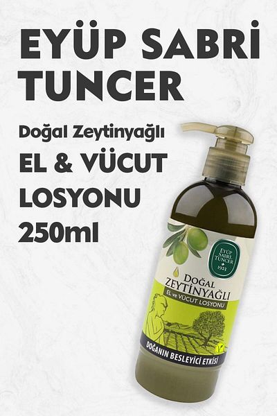 Eyüp Sabri Tuncer 250 ml Natural Olive Oil Hand and Body Lotion