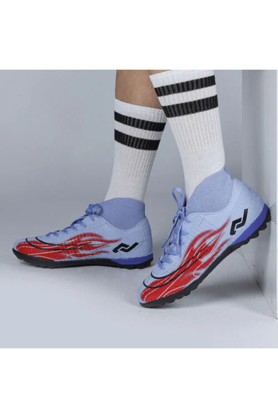 Jump 29677 Socks Astroturf Cleats Football Shoes Purple