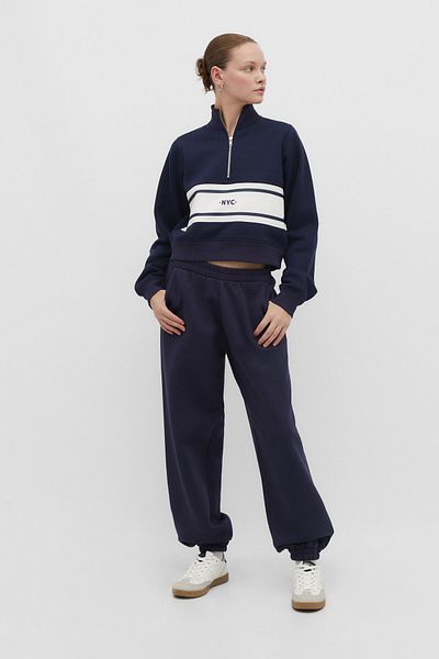 Stradivarius Cotton Boyfriend Jogger Pants