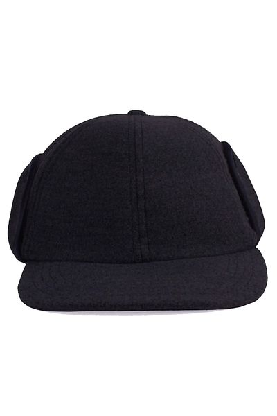 Modabay Cashmere Men's Hat Black Eared Winter Hat Model 8908-5678