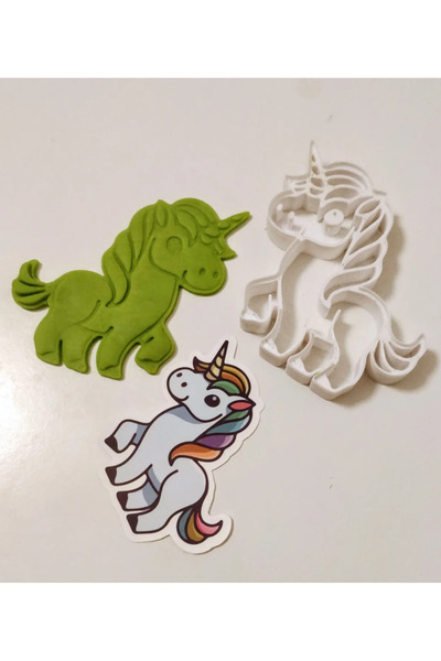 Miki & Miki عجينة يونيكورن - قالب كوكيز