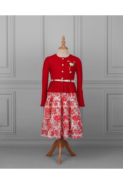 VİYOLİNA WAITER BOY DRESS WITH LACE JACKET