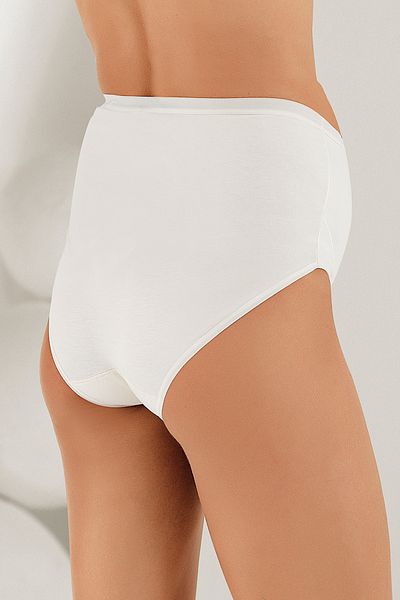 Şahinler Women's Ecru Lycra Single Jersey Pregnant Bato Panties MB142