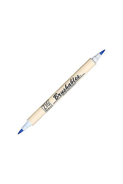 Zig Brush Tip Felt Pen MS-7700 302 Powder Blue