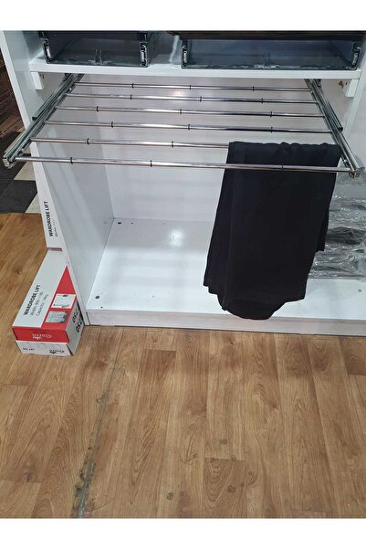 YILDIZ AKSESUAR TR Metal Pantolonluk Tavana Monte 35cm-45cm Arası Ayarlanabilir