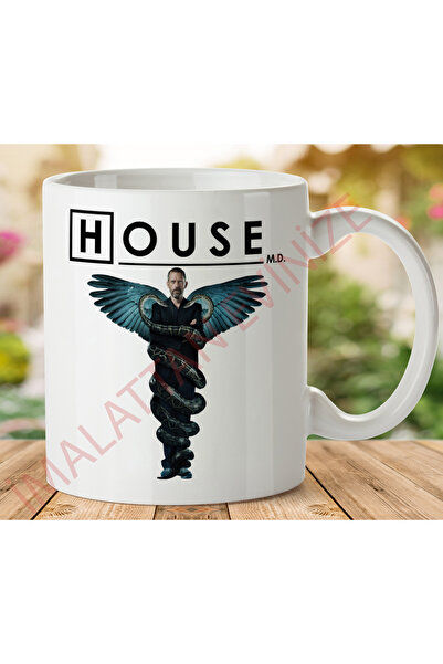 ART HEDİYE سلسلة HOUSE M.Dكوب مطبوع على الجانبين