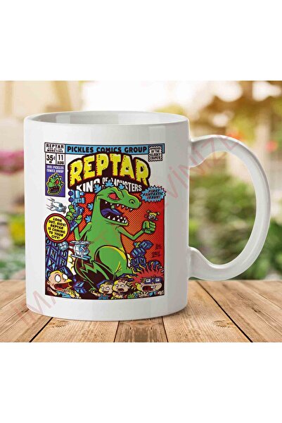 ART HEDİYE 1-1888 كوب ربتار كينج أوف مونسترز راغراتس مطبوع على الجانبين
