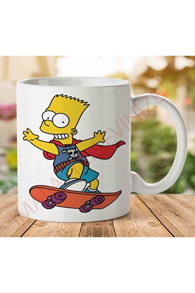 ART HEDİYE 1-2302 كوب بارت سيمبسون مطبوع على الجانبين.jpg