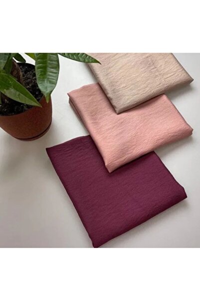 feronis Жіночий бавовняний шаль з капюшоном, 3-х частинний комплект, темно-фу...