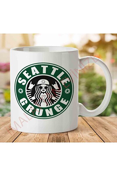 ART HEDİYE كوب سياتل غرانج مطبوع من الجانبين