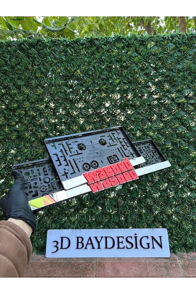 3dbaydesign 1 adet büyük 1 adet küçük