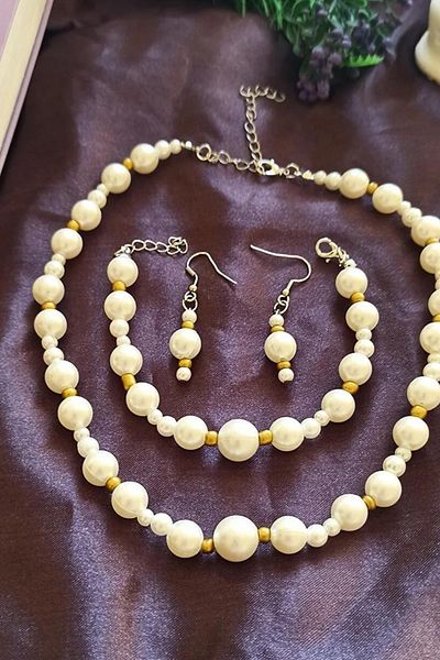Energy Ornament Set with Pearls