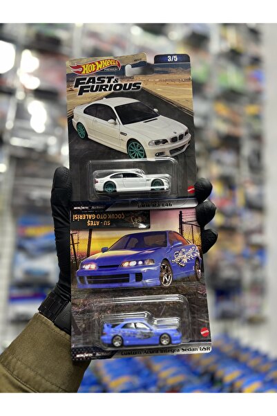 HOT WHEELS Bmw M3 E46 & Acura ıntagra (1.64 Fast and Furıous)
