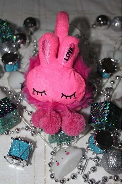 Suffe Sevimli Tavşanlı Ponpon Detaylı Çocuk Kulaklık