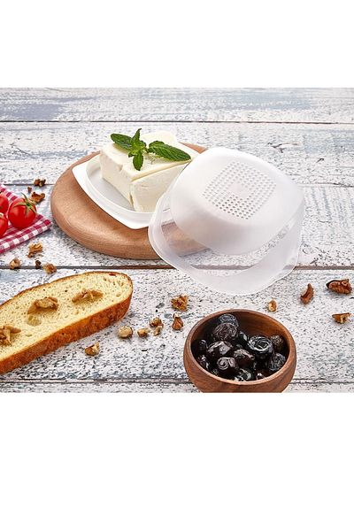 RNL04 Small Size Plastic Butter & Cheese Storage Container - 2362