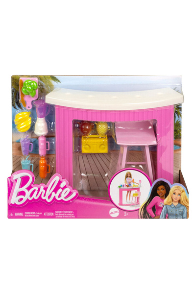 Barbie Barbienin İçecek Standı Aksesuarları HPT51-HPT54
