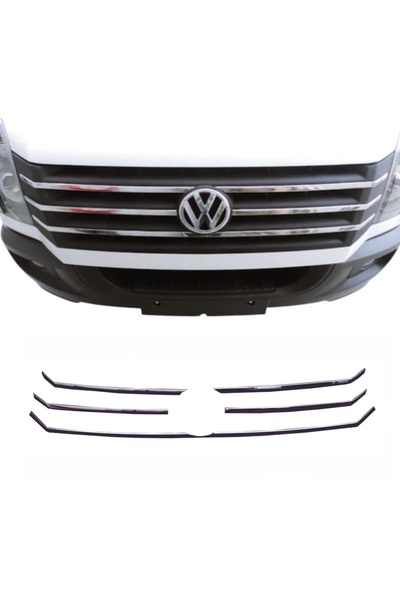 ZNZ OTO AKSESUAR Vw Crafter Krom Ön Panjur 6prç P.çelik 2006-2016 Arası