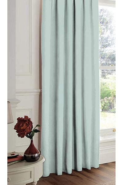 PERDEYERİ Honeycomb Velvet Textured Background Curtain Extrafor Drawstring Plain Stitched