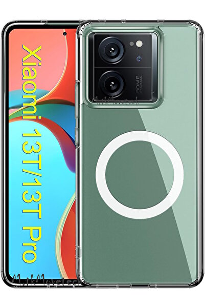 m.tk moveteck Xiaomi Mi 13T & Mi 13T Pro Kılıf Magsafe Wireless Kablosuz Şarj...