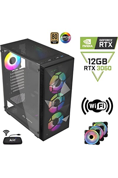 Gaming Game CacheX Gmx1 Intel Core i7 11700F 32GB 1TB SSD 12GB RTX3060 Masaüs...
