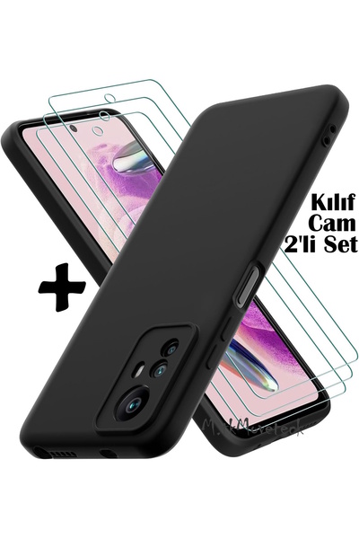 m.tk moveteck Xiaomi Redmi Note 12s Kılıf Kamera Korumalı içi Kadife Süet Sil...