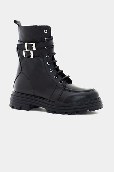 Perspective Black Color Women's Boots
