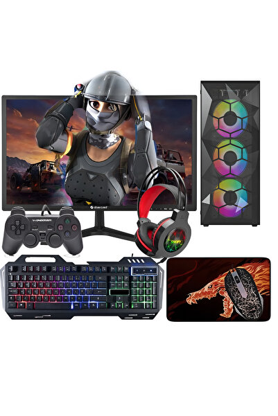 Gaming Game CacheX G30 AMD Ryzen3 2200G 16GB RAM 512GB SSD 24''Masaüstü Bilgi...