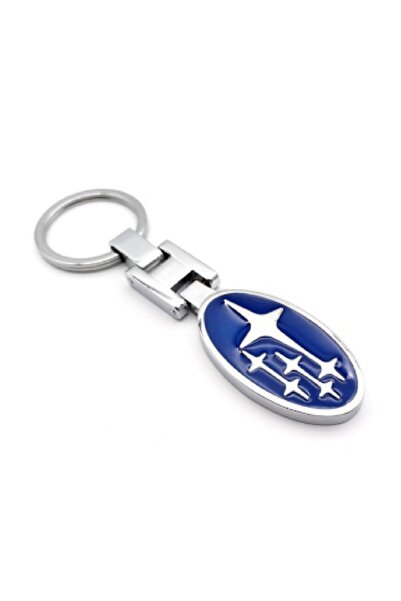 AYCANSTORE Compatibil cu vehiculele Subaru - Breloc din oțel inoxidabil croma...