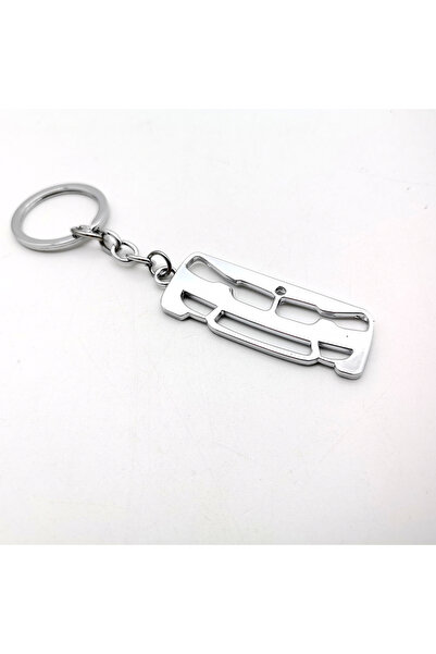 AYCANSTORE BMW предна решетка ключодържател от неръждаема стомана (сребрист)