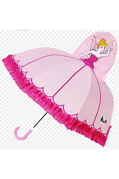 DZC KUZENLER AVM PERİ KIZ KARAKTERLİ FİGÜRLÜ KIZ ERKEK ÇOCUK ŞEMSİYE HEDİYELİ...